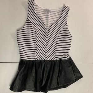 Charlotte Russe peplum shirt